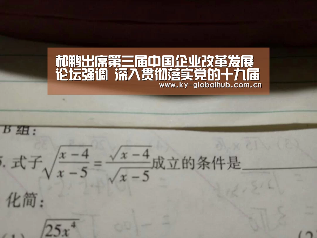郝鹏出席第三届中国企业改革发展论坛强调 深入贯彻落实党的十九届四中全会精神 为推动经济高质量发展贡献力量_开云体育直播(图2) 开云体育直播