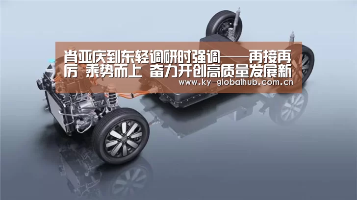 肖亚庆到东轻调研时强调——再接再厉 乘势